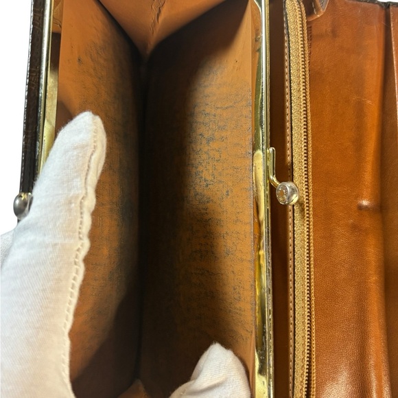 Vintage Céline Macadam Wallet Brown Triomphe Canvas & Leather - Picture 8 of 12